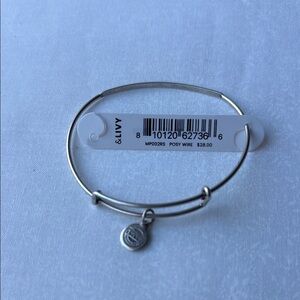 Elegant Silver Bracelet with Positive Energy‎ Charm